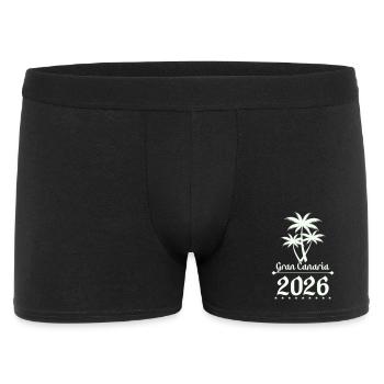 Gran Canaria 2026 Palm Tree Logo - Men's Boxer Shorts - black - Front
