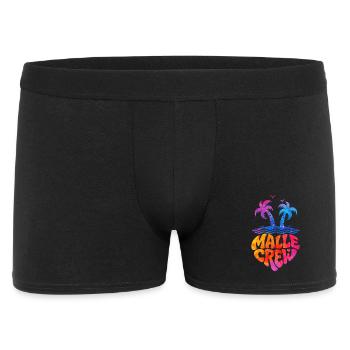 Malle Crew Palm Island Vibes - Men's Boxer Shorts - black - Front