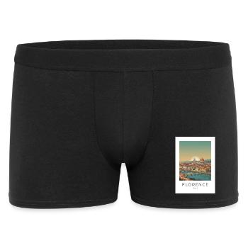 Crépuscule au-dessus de la cathédrale de Florence - Boxer Homme - noir - Devant