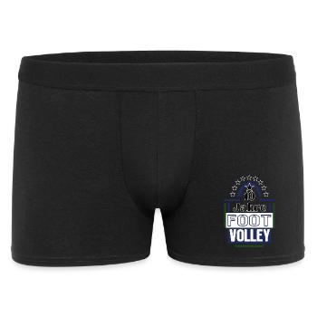 Footvolley Anniversary 10 Years Coach Player Jubi - Men's Boxer Shorts - black - Front