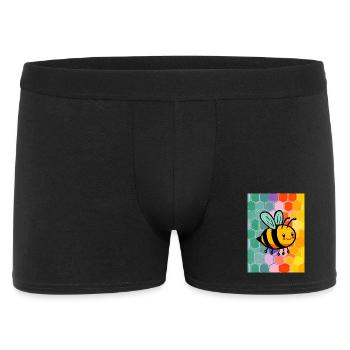 bee - Men's Boxer Shorts - black - Front