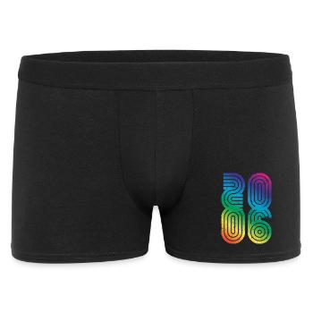 Vintage 2006 20th Birthday - Men's Boxer Shorts - black - Front