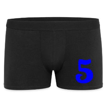5. ANNIVERSARY. 5 YEARS. 5th ANNIVERSARY. CHILD - Men's Boxer Shorts - black - Front
