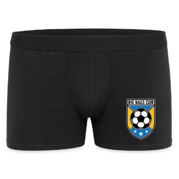 Big Balls Club Football Badge - Men's Boxer Shorts - black - Front