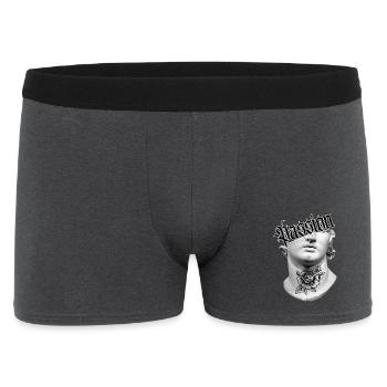 Statue esthétique Passio - Streetwear urbain - Boxer Homme - charbon - Devant