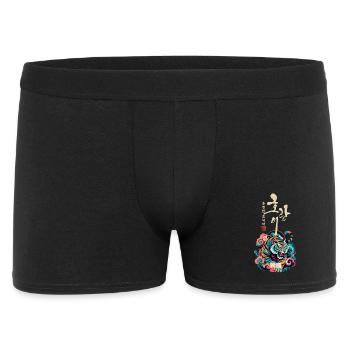 Korean Tiger Spirit - Men's Boxer Shorts - black - Front