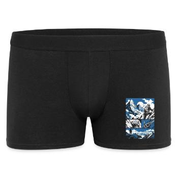 Climb Mountain Adventure - Men's Boxer Shorts - black - Front