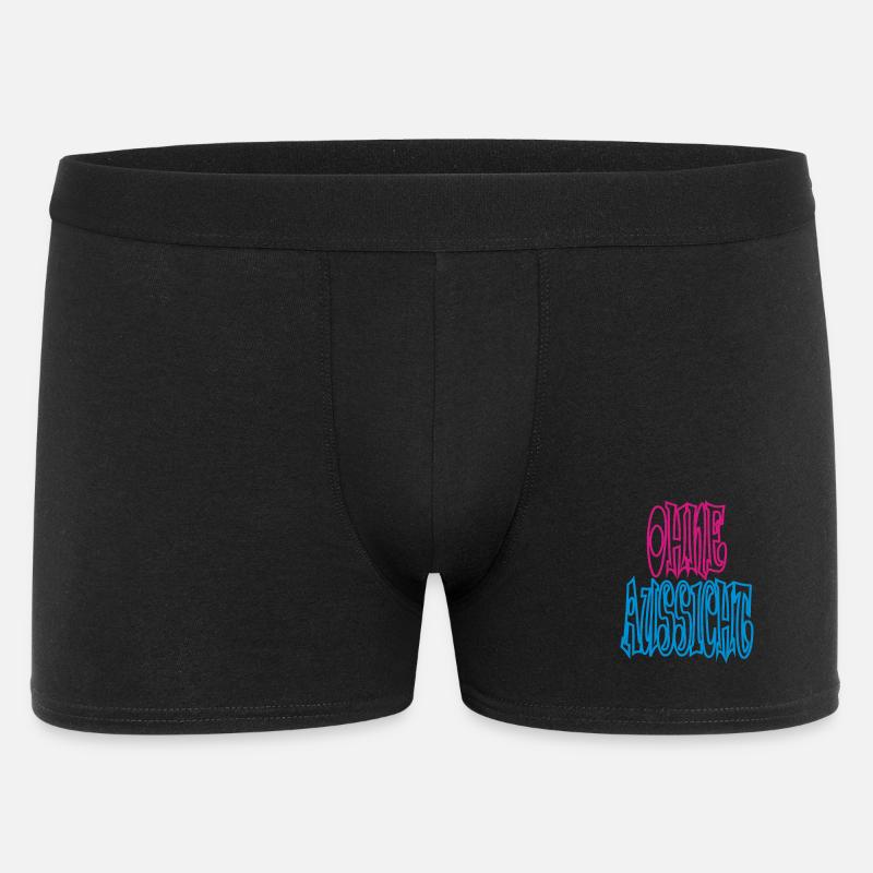 Ohne Aussicht - Männer Boxer Shorts - Schwarz