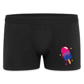 Pride Month LGBT - Bisexual - Men's Boxer Shorts - black - Front
