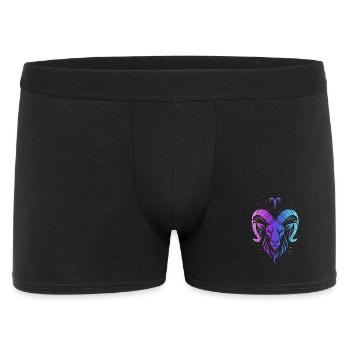 Colorful Aries Zodiac - Men's Boxer Shorts - black - Front