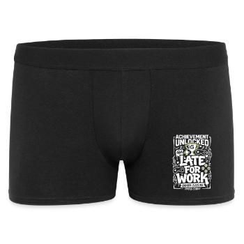 Succès Débloqué Vie de joueur - Boxer Homme - noir - Devant