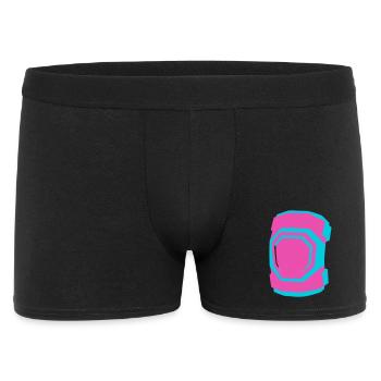 Knieschoner Rollschuhfahren Roller Derby Skaten - Männer Boxer Shorts - Schwarz - Vorne