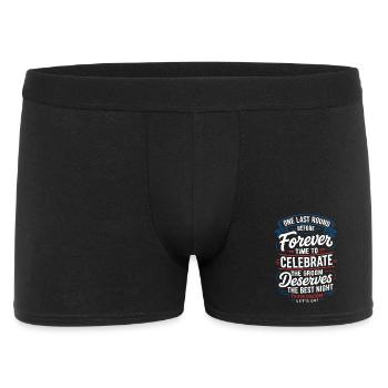Un dernier tour avant l’éternité - Boxer Homme - noir - Devant