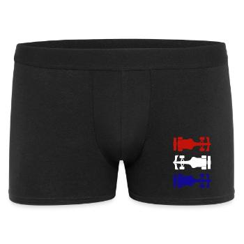 Formula Netherlands Formel Racing Niederlande - Men's Boxer Shorts - black - Front