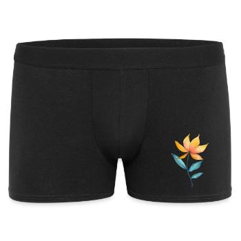 Wildflower Floral Flowers - Men's Boxer Shorts - black - Front