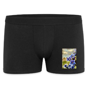 Enzian_DAP_Beliard_8 - Männer Boxer Shorts - Schwarz - Vorne