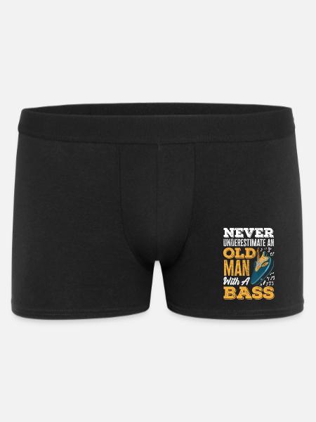 Funny Musician - Men's Boxer Shorts - black