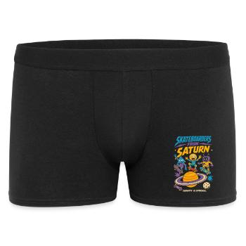 Skateboarders from Saturn - Men's Boxer Shorts - black - Front