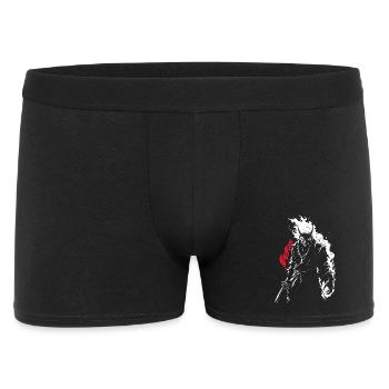 Raging Demonic Flames Oni Warrior - Men's Boxer Shorts - black - Front