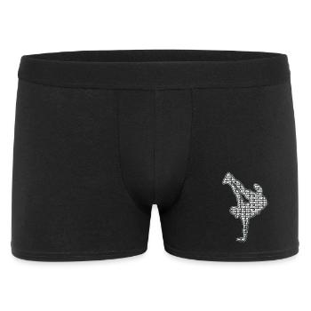 Breakdance - Boxer Homme - noir - Devant