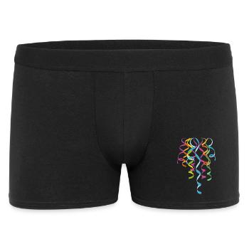 Carnival streamers decoration New Year - Men's Boxer Shorts - black - Front
