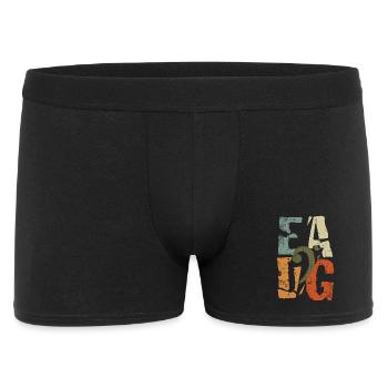 EADG bass clef gift for bassist - Men's Boxer Shorts - black - Front