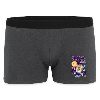 Space cake - Männer Boxer Shorts - Anthrazit - Vorne