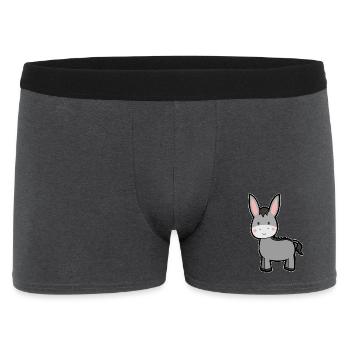 L’âne - Boxer Homme - charbon - Devant
