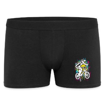 | de graffiti Bmx Bmx Bike Rider Street Art - Boxer Homme - noir - Devant