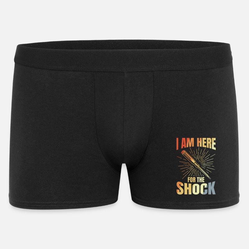 Electrical Engineer Saying - Men's Boxer Shorts - black