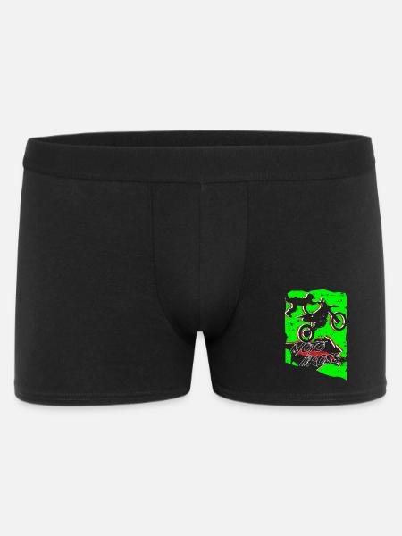Motocross Stunt - Men's Boxer Shorts - black
