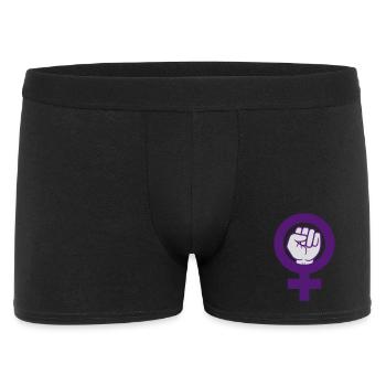 Feminist Symbol Women's Rights Faust - Men's Boxer Shorts - black - Front