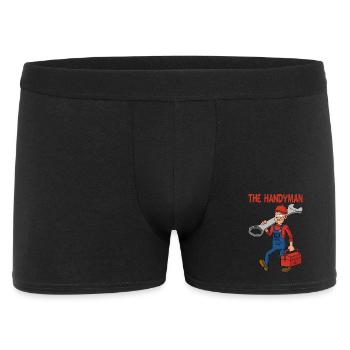 the handyman - Men's Boxer Shorts - black - Front
