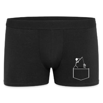 Fisherman - Men's Boxer Shorts - black - Front