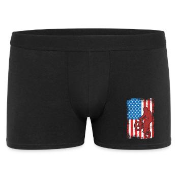 BMX États-Unis - Boxer Homme - noir - Devant