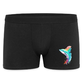 Dauphin - Boxer Homme - noir - Devant