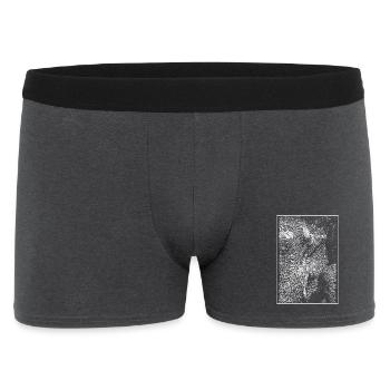 White elephant - Men's Boxer Shorts - charcoal grey - Front