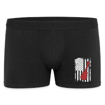 Joueurs de ukulélé américains - Boxer Homme - noir - Devant