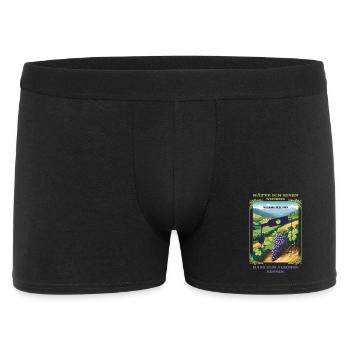 Penchant pour l’alcool - Boxer Homme - noir - Devant