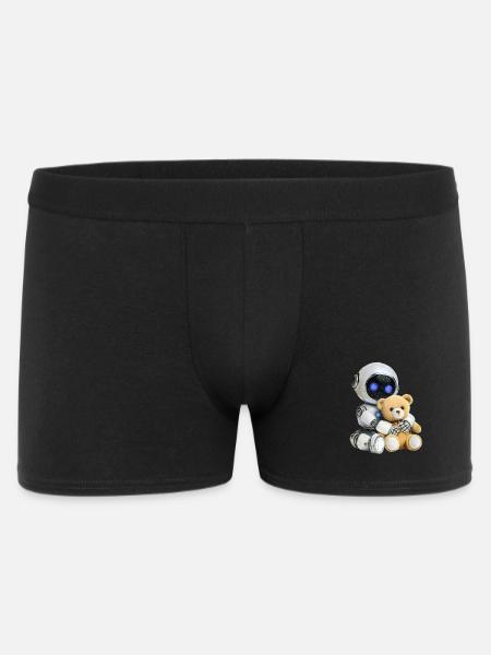 Robot Teddy - Men's Boxer Shorts - black