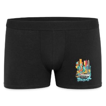 New York City - Men's Boxer Shorts - black - Front