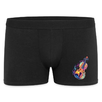 Violon Look BD - Boxer Homme - noir - Devant