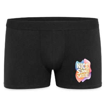 Belle ambiance estivale - Boxer Homme - noir - Devant