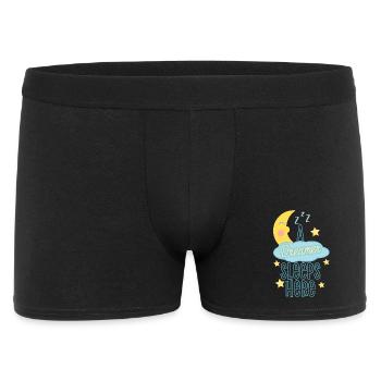 Design Astronaute Rêveur Endormi - Boxer Homme - noir - Devant