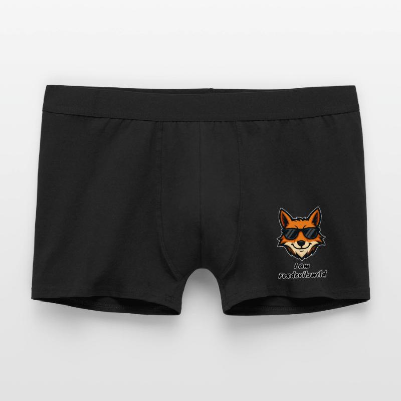 Foxdevilswild - I am Foxdevilswild - be cool Männer Boxer Shorts