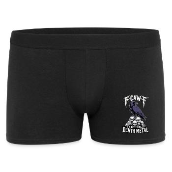 Raven over Skulls – Death Metal - Boxer Homme - noir - Devant