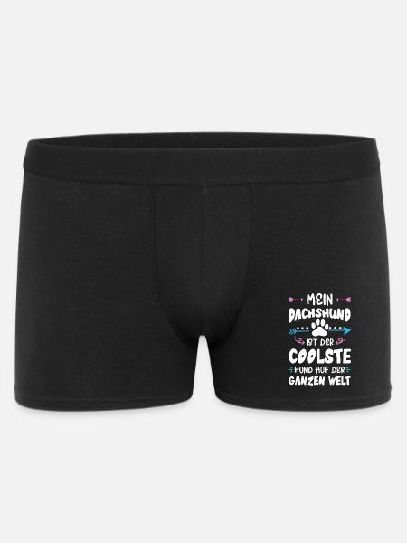 Teckel Teckel Chien Dicton - Boxer Homme - noir