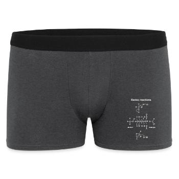 Redox réaction d'oxydoréduction - Boxer Homme - charbon - Devant