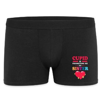 Révéler le sexe Saint-Valentin Enceinte - Boxer Homme - noir - Devant