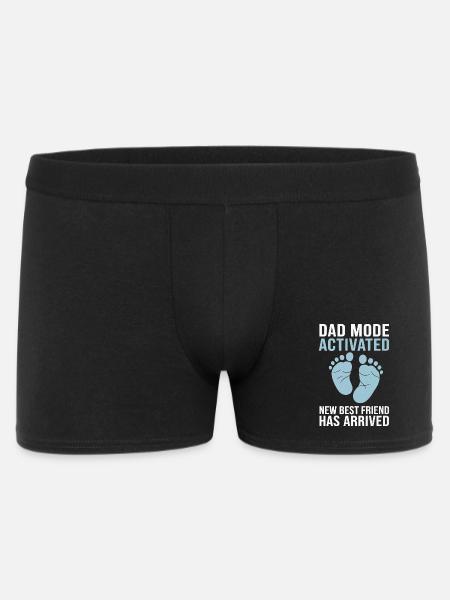 Dad Mode Activates Baby Arrival - Men's Boxer Shorts - black